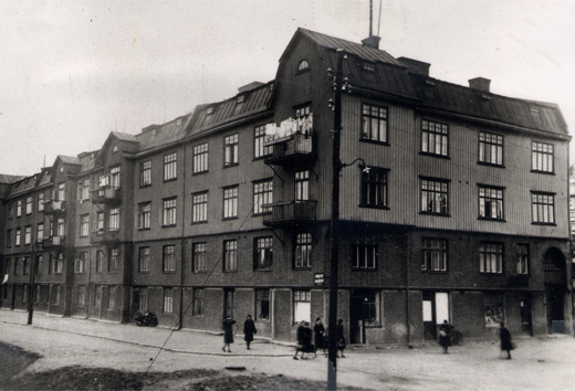 Lundbys frsta bibliotek lg p Apollogatan 22. Foto: Gteborgs Stadsmuseum