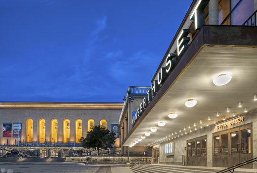 Gteborgs konserthus har frklarats som byggnadsminne fr sin srprglade arkitektoniska utformning.   Bilder: Higab/Hans Wretling